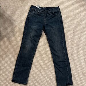 Men's Levi’s 514 Dark Blue Straight-Leg Jeans